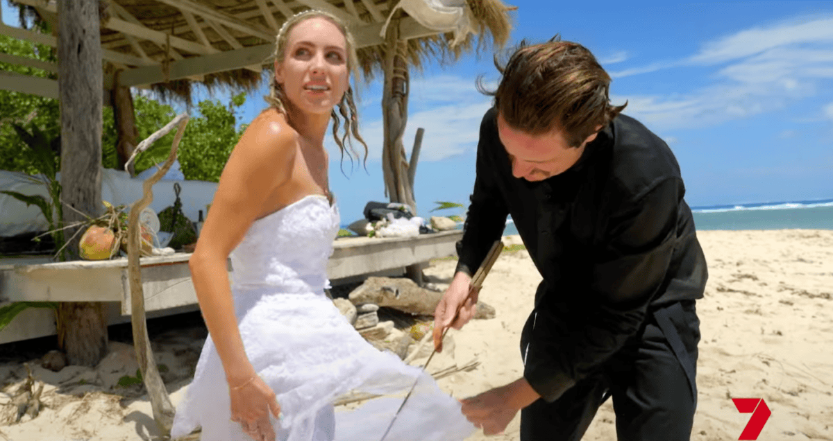 stranded on honeymoon island